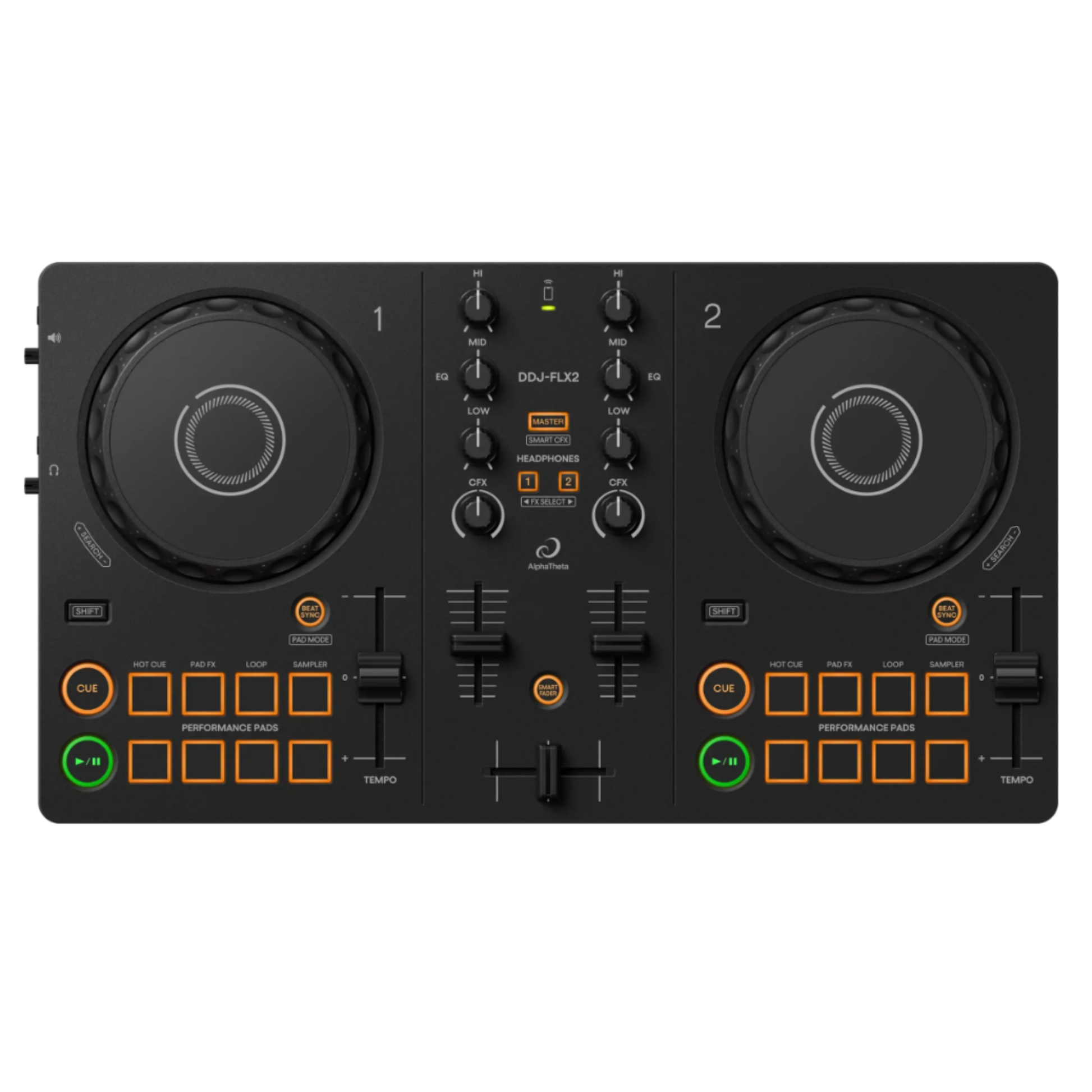 Alpha Theta DDJ-FLX2 2 Deck DJ Controller