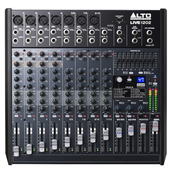 Alto LIVE 1202 12 Professional Channel Mixer