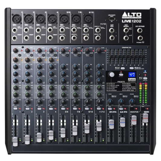 Alto LIVE 1202 12 Professional Channel Mixer