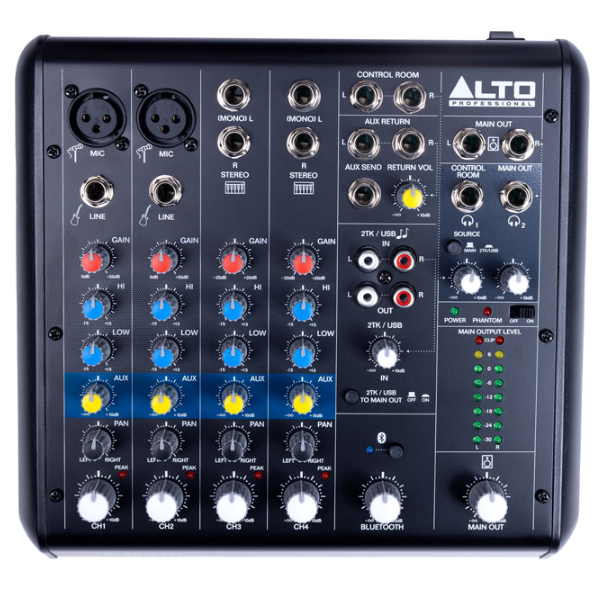 Alto Professional TrueMix 600 6-channel Analog Mixer