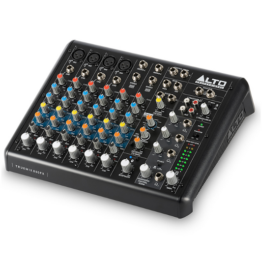 Alto Professional TrueMix 800FX 8-channel Analog Mixer with Multi-FX