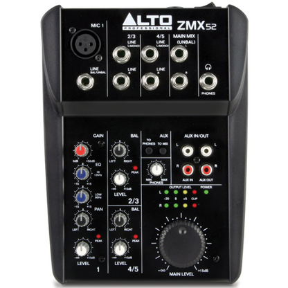 Alto ZMX52 5-Channel Compact Mixer