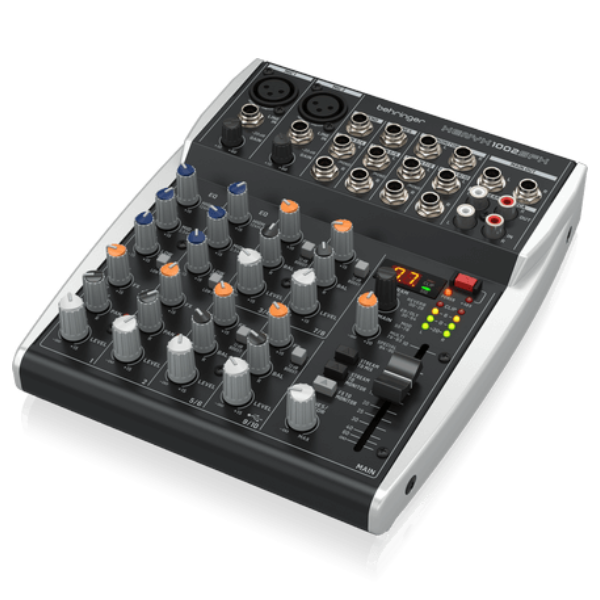 Behringer Xenyx 1002SFX 10-channel Analog Streaming Mixer