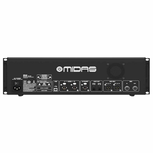 Midas DL32 32-input / 16-output Stage Box