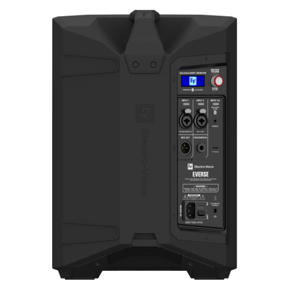 Electro-Voice Everse 8 8-inch 2-way Battery-powered PA Speaker – Black