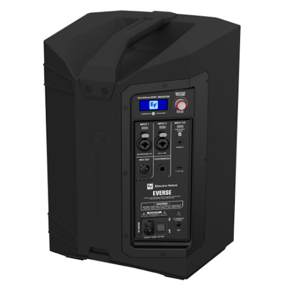 Electro-Voice Everse 8 8-inch 2-way Battery-powered PA Speaker – Black