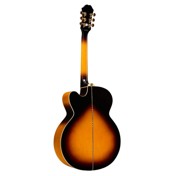 Epiphone J-200EC Studio Acoustic-Electric Guitar – Vintage Sunburst