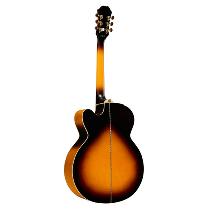 Epiphone J-200EC Studio Acoustic-Electric Guitar – Vintage Sunburst
