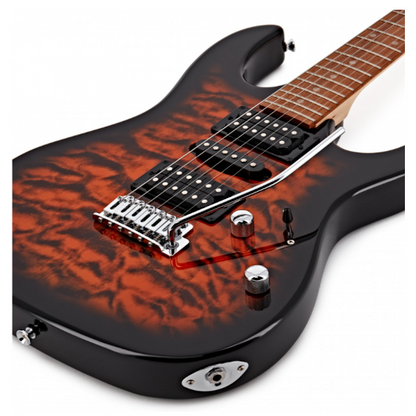 Ibanez Gio GRX70QA Electric Guitar - Sunburst