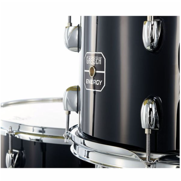 Gretsch Energy 5-Piece Drum Kit Inc. Hardware (No Cymbals) - Black