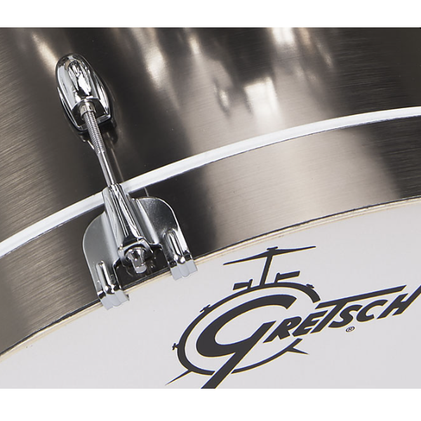 Gretsch Energy 5-Piece Drum Kit Inc. Hardware (No Cymbals) - Grey Steel