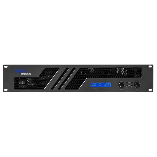 Hybrid B1800 1800W 2 Channel Power Amplifier
