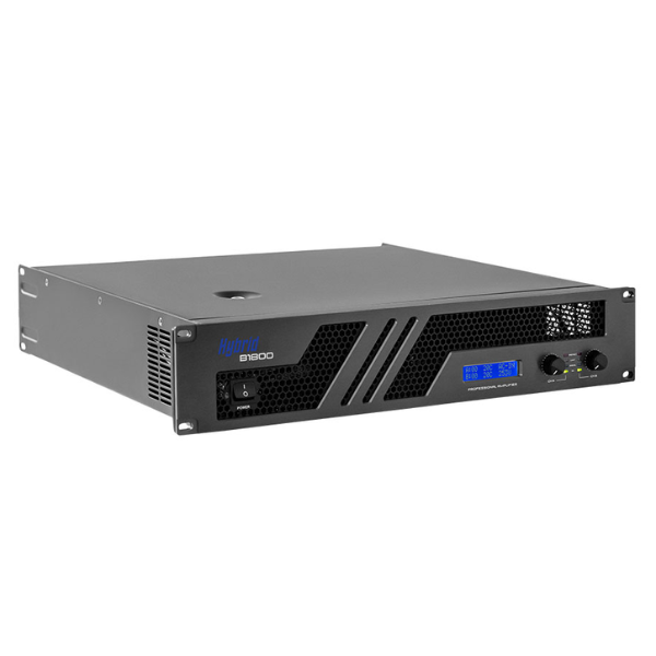 Hybrid B1800 1800W 2 Channel Power Amplifier