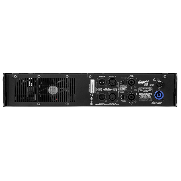 Hybrid B2400 2400W 2 Channel Power Amplifier