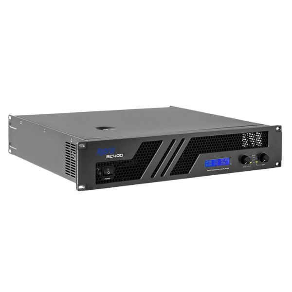 Hybrid B2400 2400W 2 Channel Power Amplifier