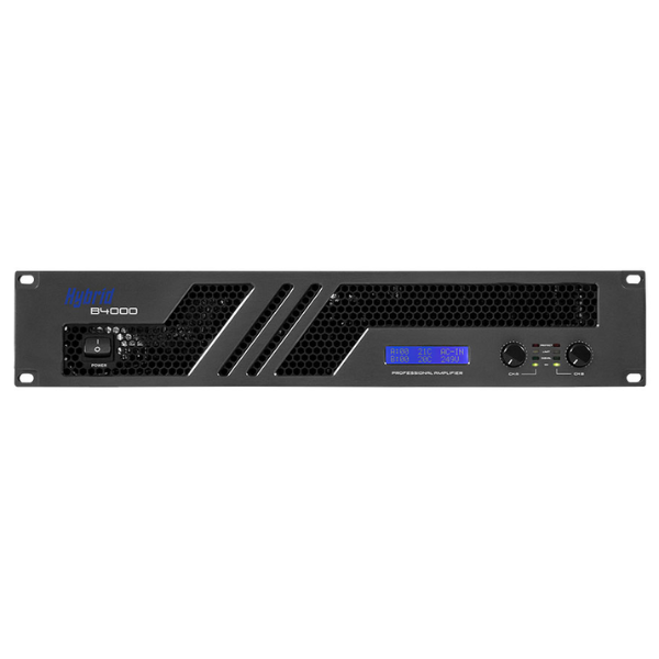 Hybrid B4000 3600W 2 Channel Power Amplifier
