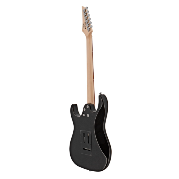 Solid body Electric Guitar with Poplar Body, Maple Neck, Jatoba Fingerboard, and HSS Pickups – Black Night