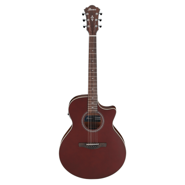 Ibanez AE100 Acoustic-electric Guitar – Burgundy Flat