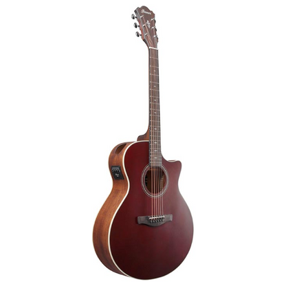 Ibanez AE100 Acoustic-electric Guitar – Burgundy Flat