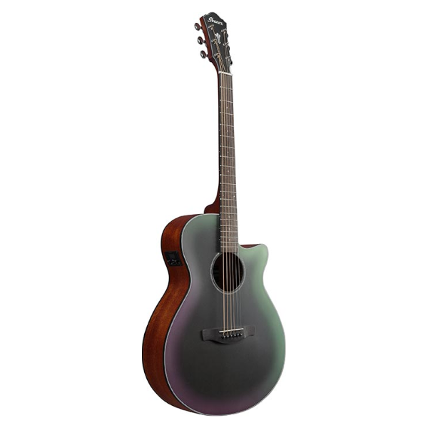 Ibanez AEG50 Acoustic-Electric Guitar – Black Aurora Burst Matte