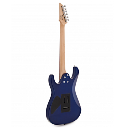 Ibanez Gio GRX70QA Electric Guitar - Transparent Blue Burst