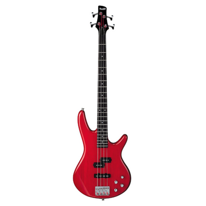 Ibanez GSR200 4-String Bass Guitar - Transparent Red