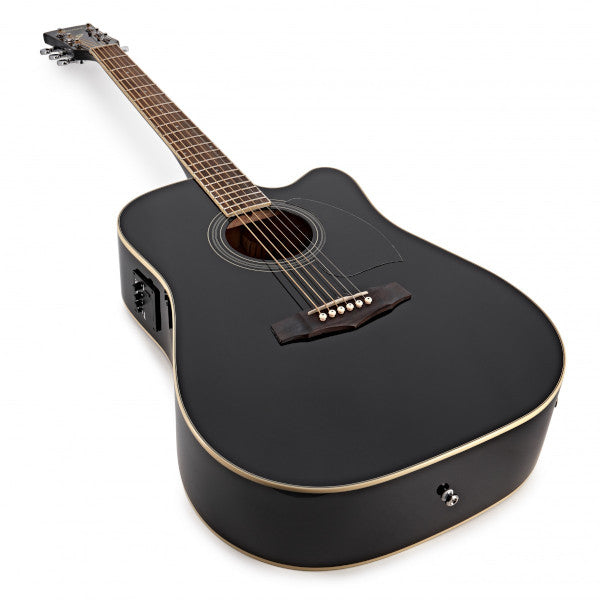 Ibanez PF15ECE PF Performance Series Acoustic/Electric Guitar – Black