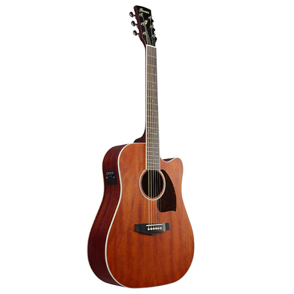 Ibanez PF16MWCE Dreadnought Acoustic-Electric Guitar – Open Pore Natural