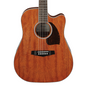 Ibanez PF16MWCE Dreadnought Acoustic-Electric Guitar – Open Pore Natural