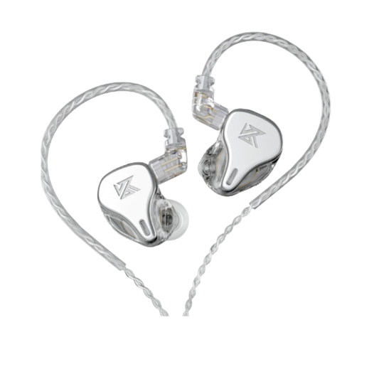 KZ DQ6 In Ear Monitors - Silver