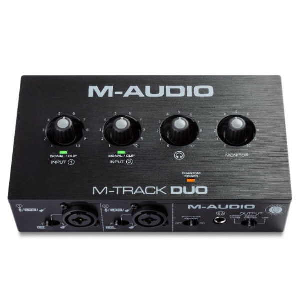 M-Audio M-Track Duo USB Audio Interface