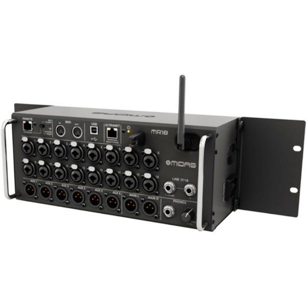 Midas MR18 Tablet-Controlled Digital Mixer