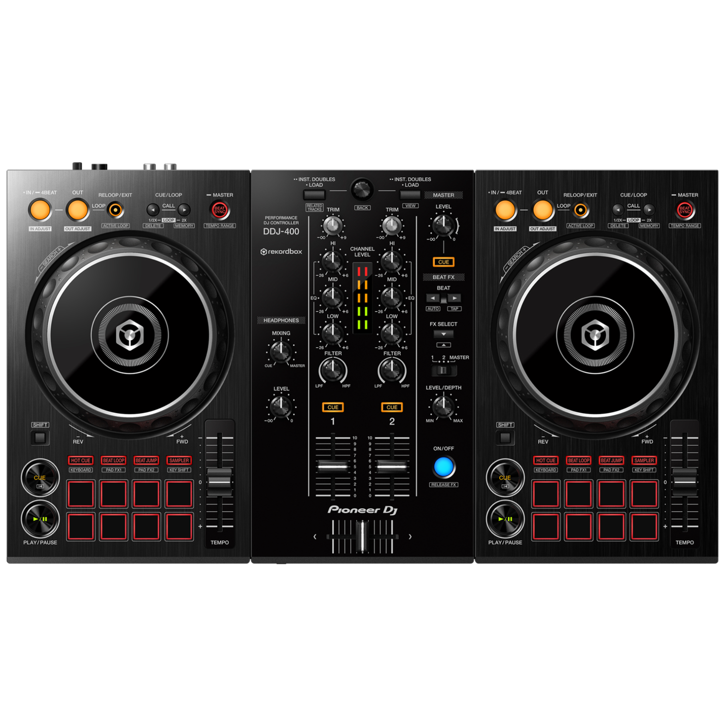 Pioneer DJ DDJ-400 2 Channel Rekordbox DJ Controller