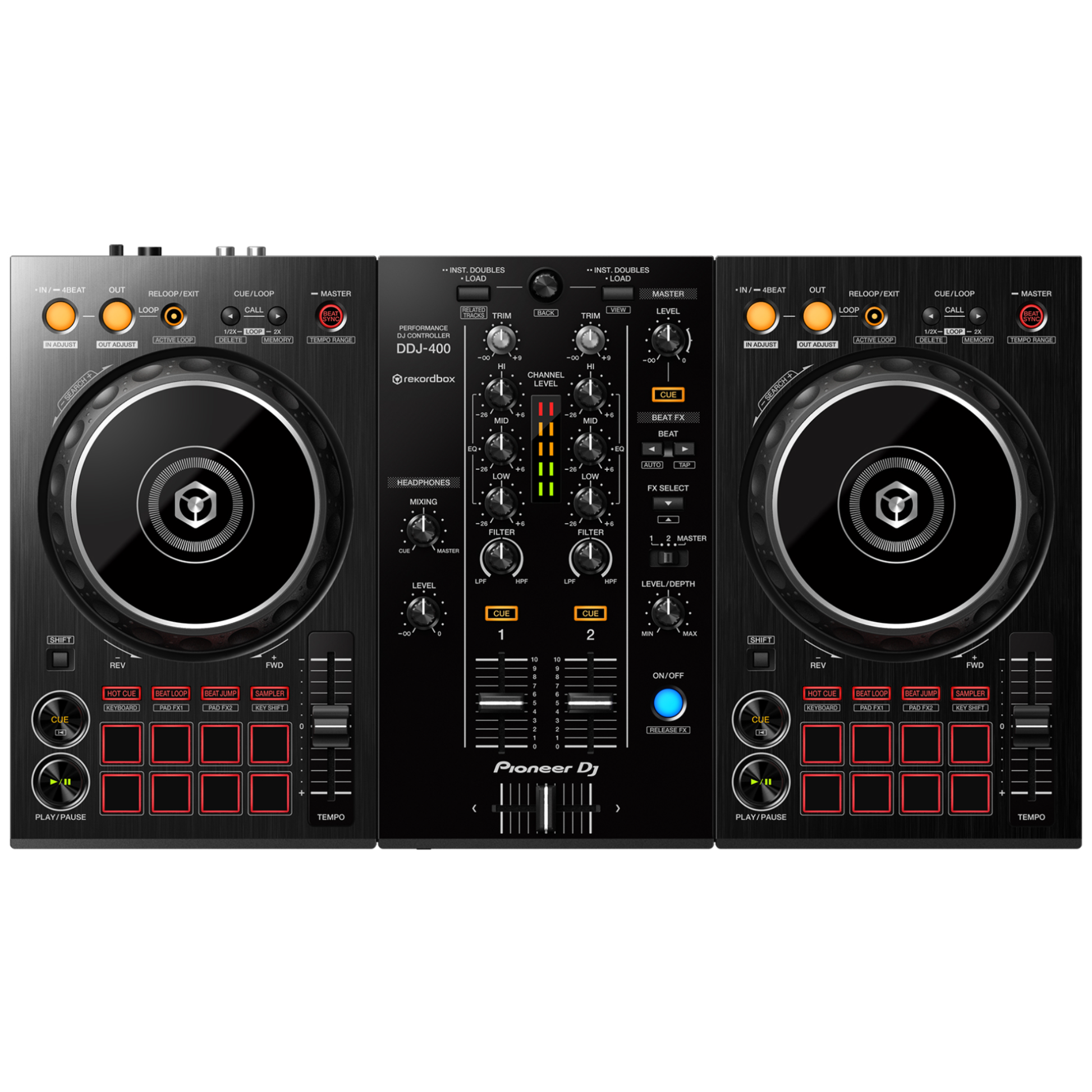 Pioneer DJ DDJ-400 2 Channel Rekordbox DJ Controller