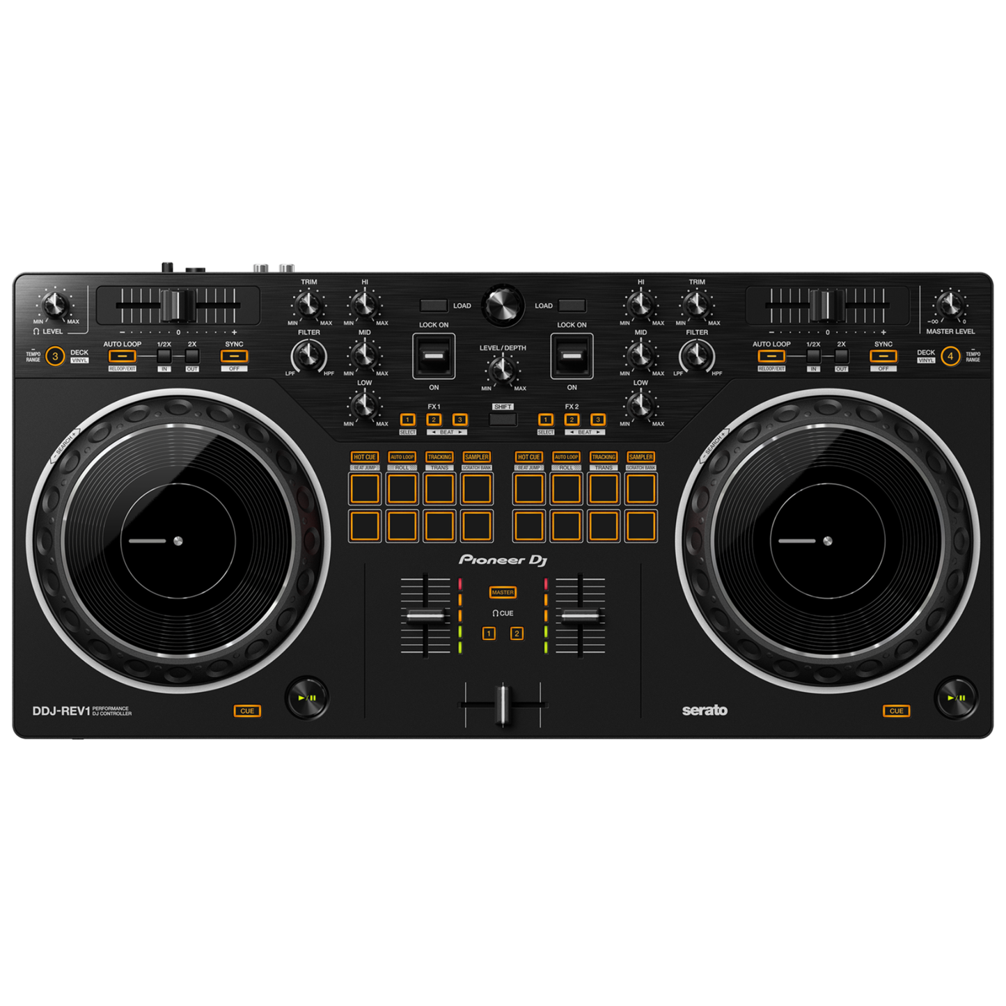 Pioneer DJ DDJ-REV1 Scratch Style Serato DJ Controller