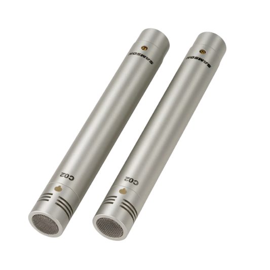 Samson C02 Small Diaphragm  Pencil Condenser Set