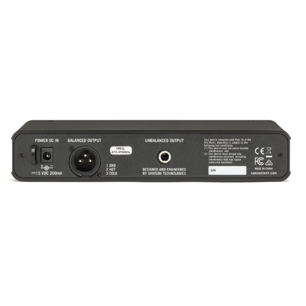 Samson Concert 88x Presentation LM5 Lavalier Lapel Wireless Microphone System
