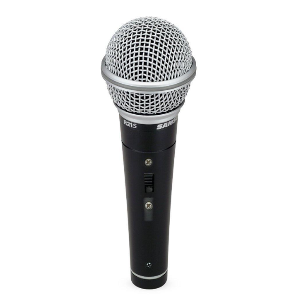 Samson R21S Dynamic Vocal Microphone 3 Pack with on off switch