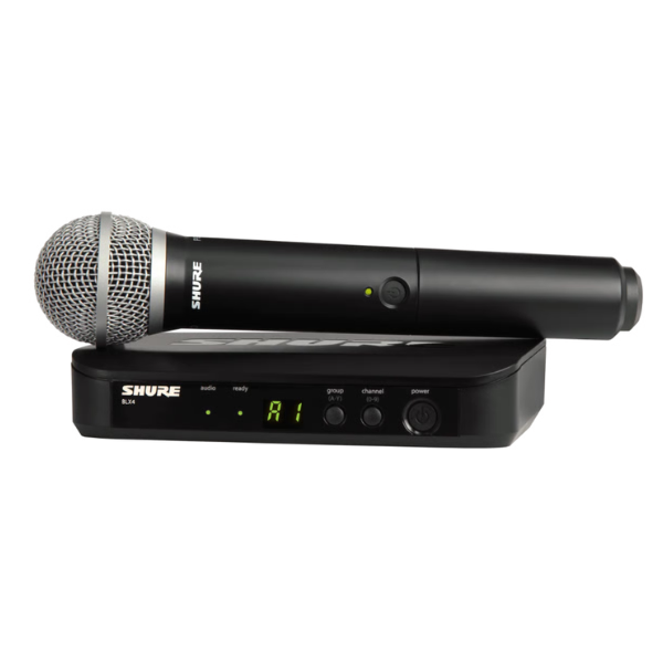 Shure BLX24/PG58 Wireless Handheld Microphone System