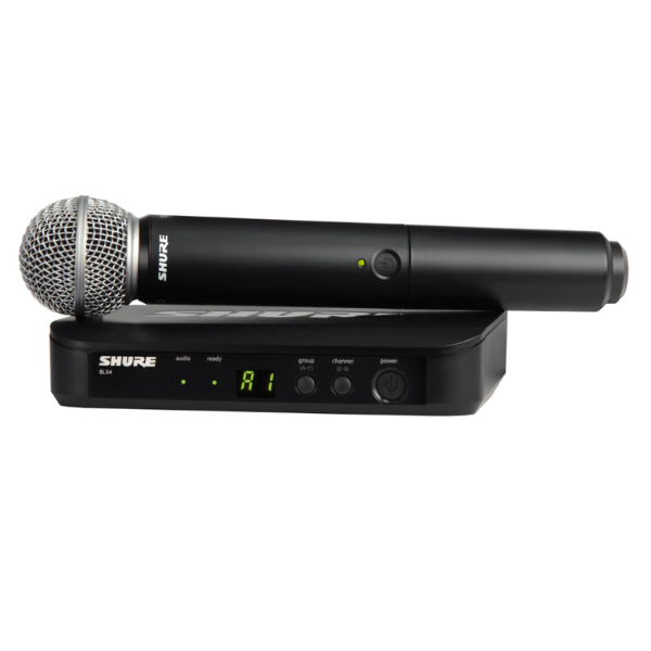 Shure BLX24/SM58 Wireless Handheld Microphone System