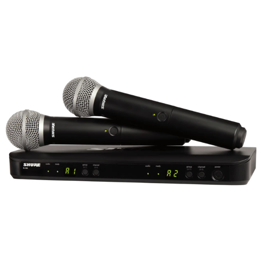 Shure BLX288/PG58 Dual Wireless Handheld System