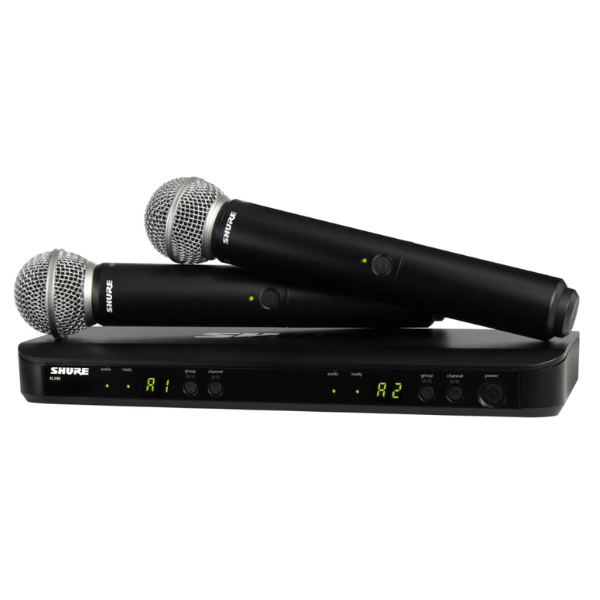 Shure BLX288/SM58 Dual Wireless Handheld System