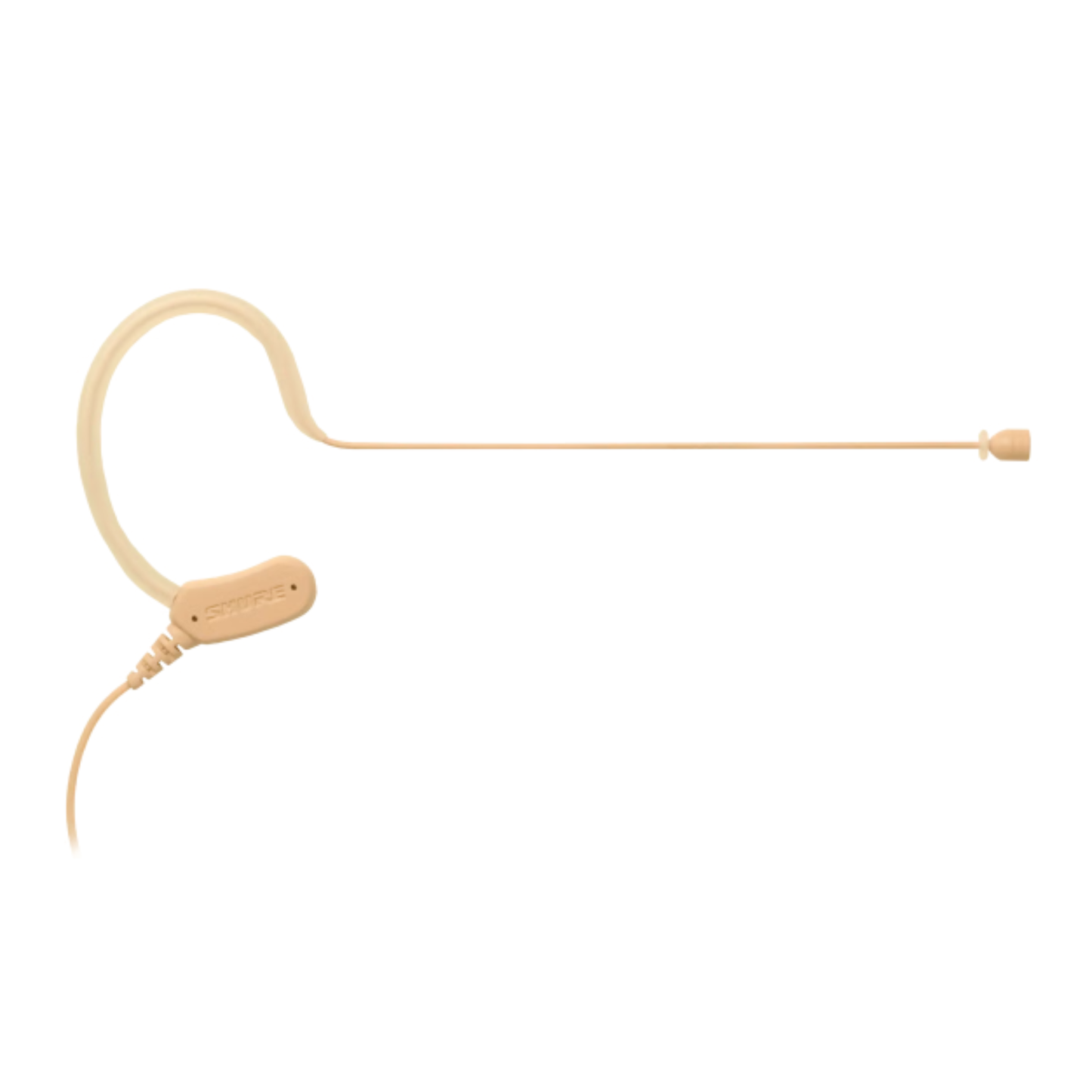 Shure MX153T Miniature Earset Microphone - Tan