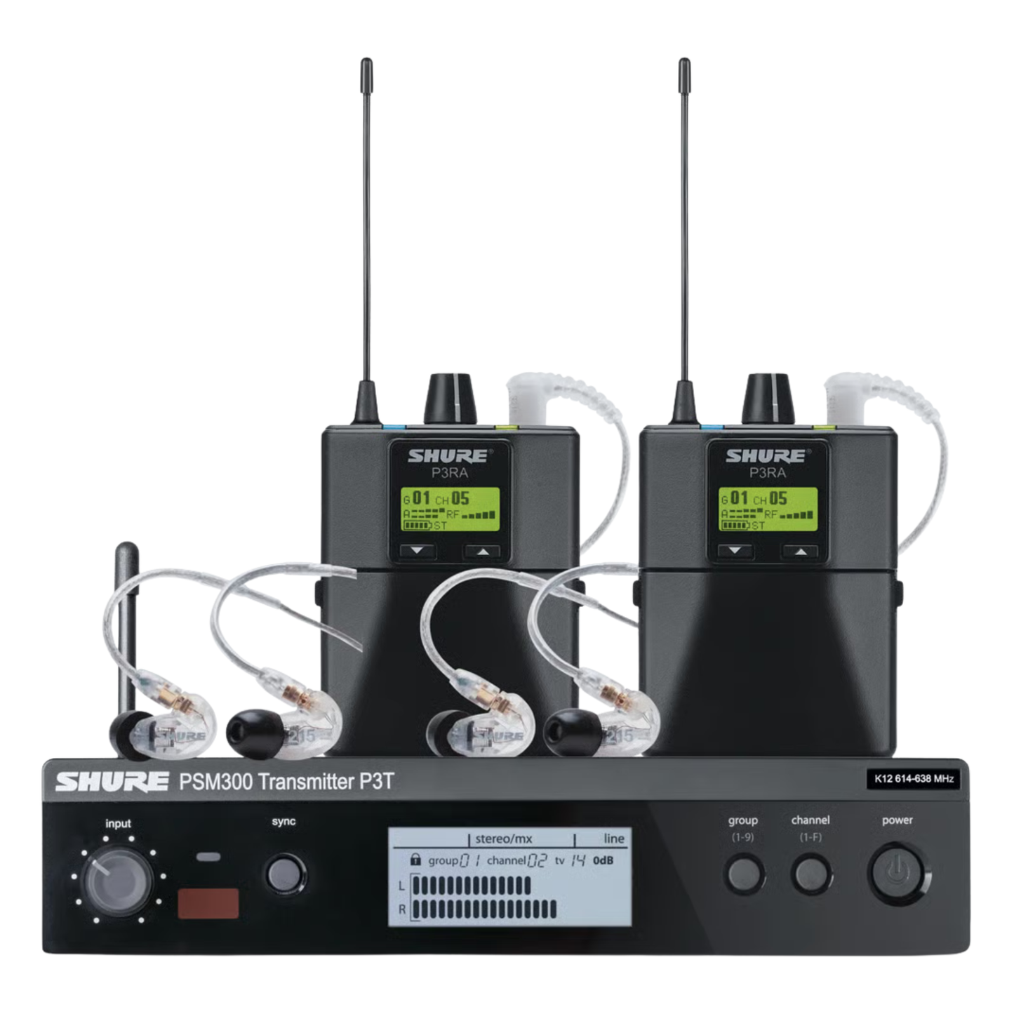 Shure PSM300 Twinpack Pro Wireless In-Ear Monitoring System