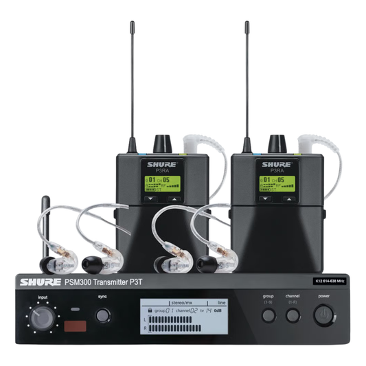 Shure PSM300 Twinpack Pro Wireless In-Ear Monitoring System