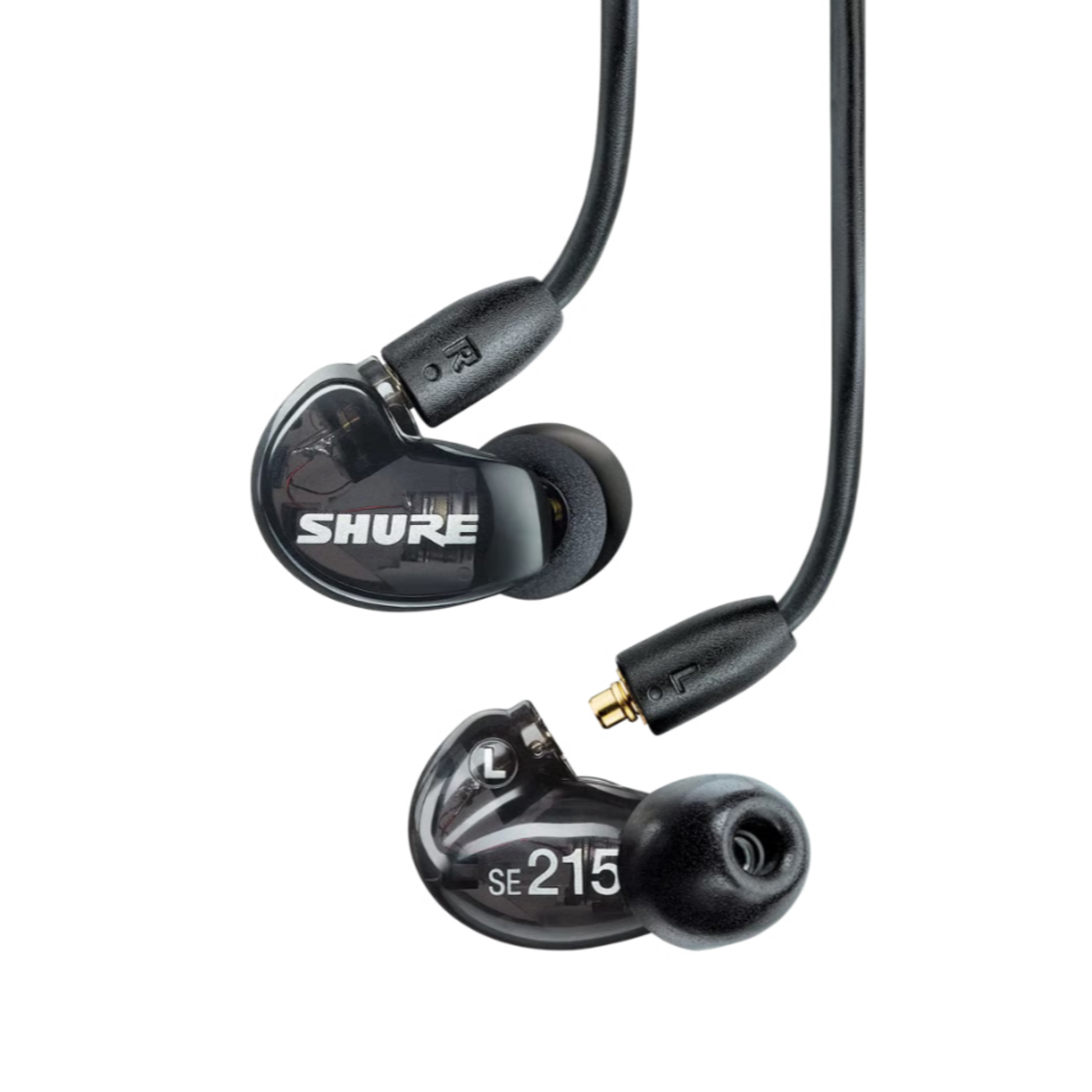 Shure SE215 Single Driver In Ear Monitors - Black