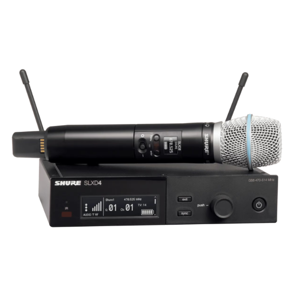 Shure SLXD24/B87A Digital Wireless Handheld System