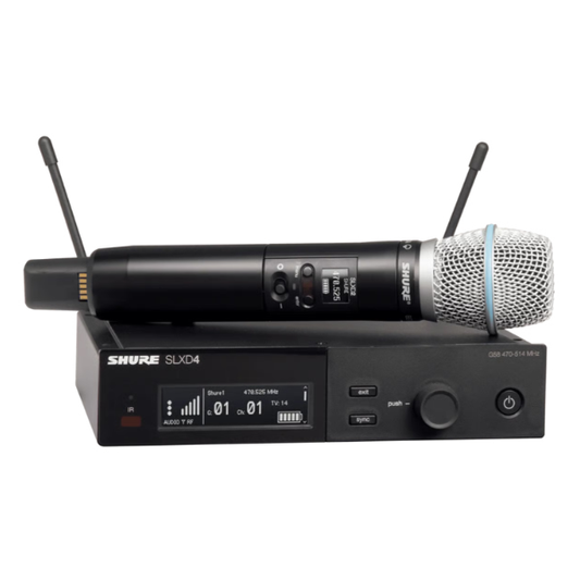 Shure SLXD24/B87A Digital Wireless Handheld System