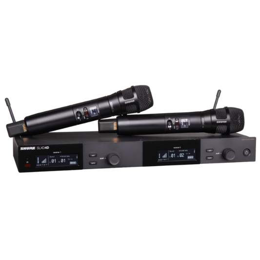 Shure SLXD24D/N8CB Dual Digital Wireless Handheld System
