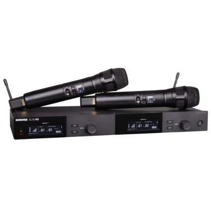 Shure SLXD24D/N8SB Dual Digital Wireless Handheld System